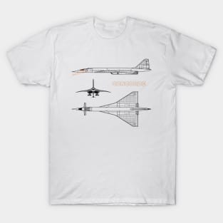 Concorde Supersonic Jet T-Shirt